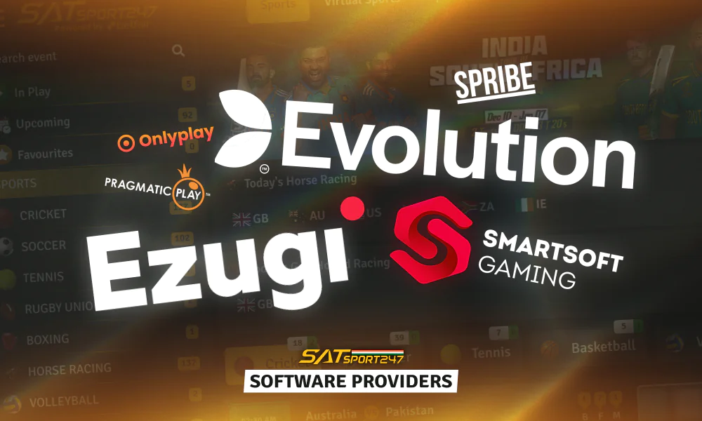 Satsport247 with various renowned software providers to offer a diverse and high-quality gaming experience to its players