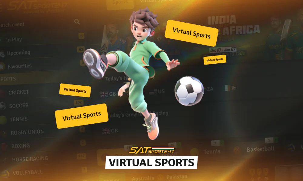 Virtual sports betting at Satsport247 provides an alternative way to engage in sports betting