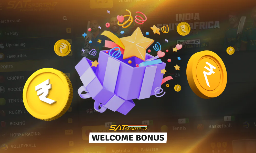 Take advantage of the welcome bonus at Satsport247