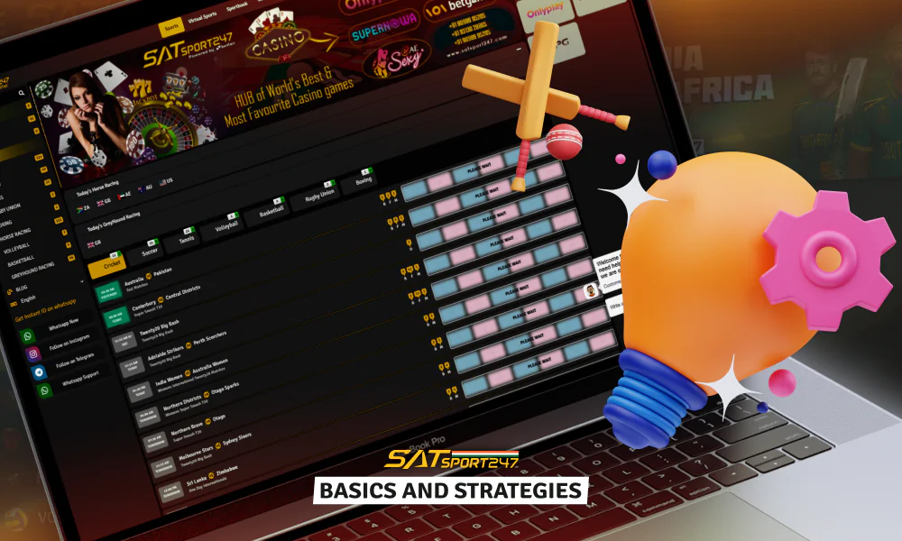Explore the basics of cricket betting and develop effective strategie