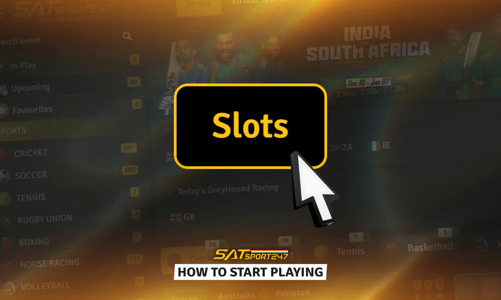 To begin playing Satsport247 slots, the process is simple and straightforward
