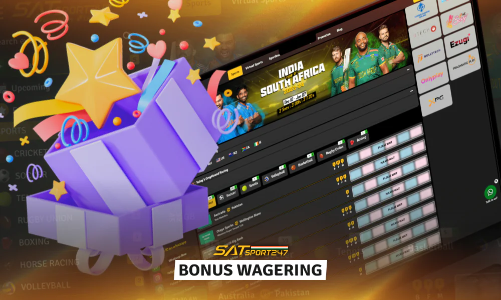To wager a Satsport247 bonus you'll need to meet certain conditions set by the platform