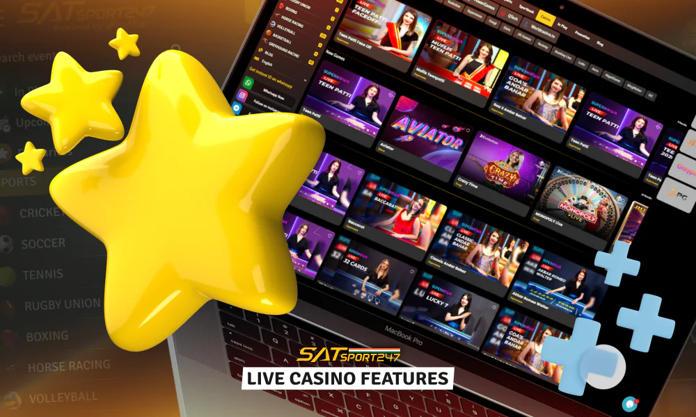 Live Casino Features at Satsport247 deliver a seamless and enjoyable gaming experience for players
