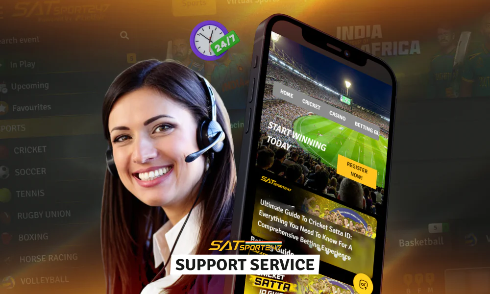 In the Satsport247 application, you can expect to find comprehensive customer support